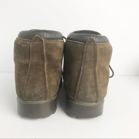 Dunham Shoes Vintage Dunham Suede Leather Hiking Boots Poshmark